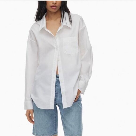 Aritzia Wilfred Relaxed Button Down - Picture 2 of 2